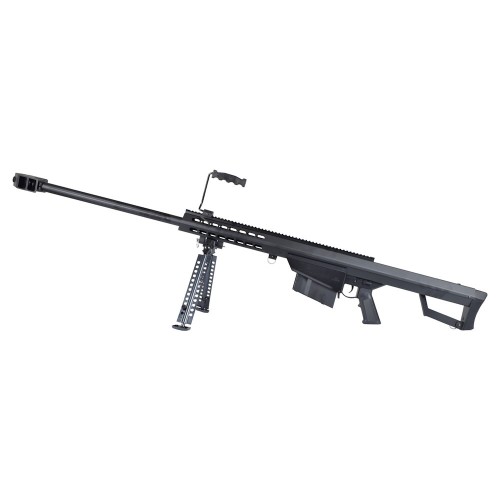 Snow Wolf Sniper ELectric Rifle Barret M82A1 Black, The M82A1 Continues — Bringing Legendary Style and Power to Airsoft